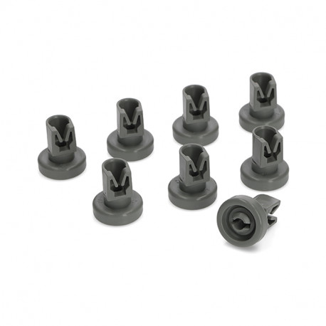 Roulettes panier superieur livrees par 8 pieces Zanussi ASW9029096