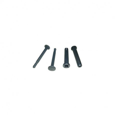 Kit axes charnieres couvercle pour cuisiniere Brandt 76X3504