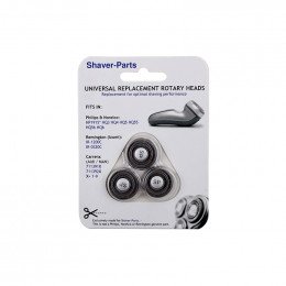 Tetes rasoir lot de 3 tetes Shaver Parts A Tetes rasoir lot de 3 tetes Shaver Parts A