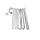 Resistance degivrage pour refrigerateur Brandt FP2E022A6