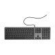 Clavier filaire pcim space gris pour ordinateur Mobility Lab ML311173