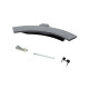 Poignee hublot gris pour lave-linge Electrolux 405546517