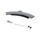 Poignee hublot gris pour lave-linge Electrolux 405546517