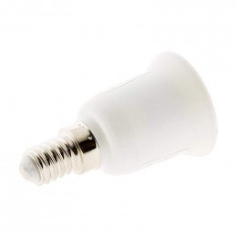 Adaptateur de douille male e14 vers femelle e27 Elexity 140796