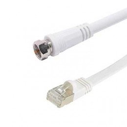 Cordon balun rj45/fiche f 0.3m longueur 30 cm - Itc 305479