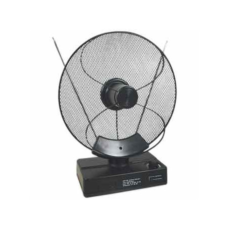 Antenne interieure amplifiee uhf/vhf - gain 36db Itc 724202