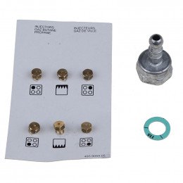 Jeu injecteurs butane pour cuisiniere Beko C00875041