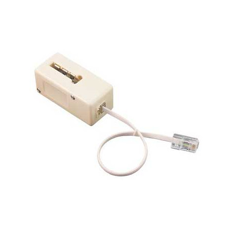Adaptateur prise t femelle rj45 male longueur 10 cm Itc 303789