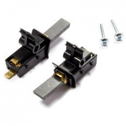 Jeu de 2 charbons lave-linge 5x12 5x28 mm- cosses 63 mm 54IT011 Jeu de 2 charbons lave-linge 5x12 5x28 mm- cosses 63 mm 54IT011