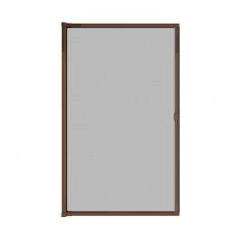 VISU SDS A NON - Moustiquaire enroulable laterale recoupable marron Kocoon 