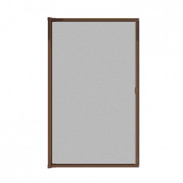 VISU SDS A NON - Moustiquaire enroulable laterale recoupable marron Kocoon 
