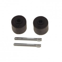 Roulettes avant avec axes eb pour aspirateur Rowenta SS-2230002509 Roulettes avant avec axes eb pour aspirateur Rowenta SS-2230002509