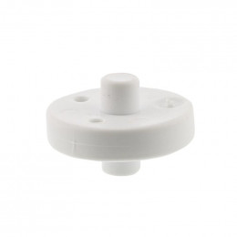 Roue tiroir blanc °15mm pour refrigerateur Electrolux 263003201