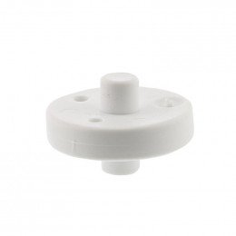 Roue tiroir blanc °15mm pour refrigerateur Electrolux 263003201