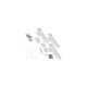 Kit de montage porte integree pour refrigerateur Electrolux 14004640808