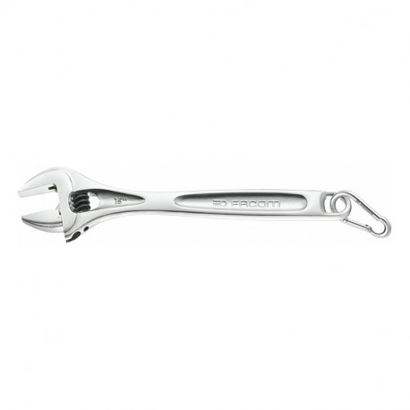 Cle a molette 12 pouces chromee longueur 306 mm Facom 113A.12C