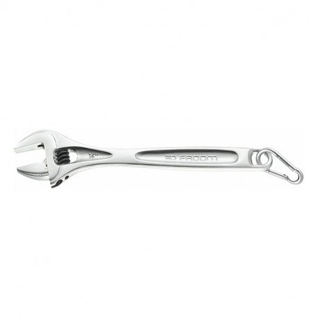 Cle a molette 12 pouces chromee longueur 306 mm Facom 113A.12C