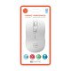 Souris compacte sans fil blanc pc et mac Mobility Lab ML309071