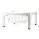 Socle lave linge avec panier rehausseur machine Nedis WAST140WT