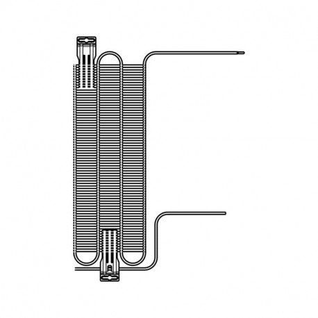 Condenseur 512x1320.8mm pour refrigerateur Electrolux 266700499