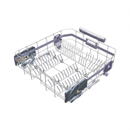 Panier inferieur rouge comfort pour lave-vaisselle Aeg 14001951413