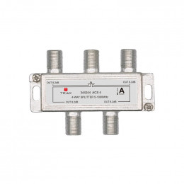 Repartiteur 4 d acs4 de 5mhz a 1ghz Triax 344244