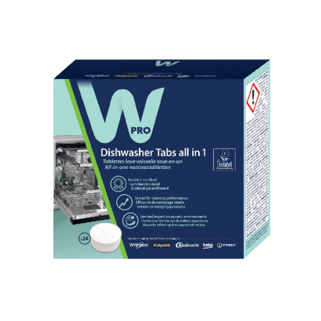 Tablettes lave-vaisselle x24 tout en un ntb100 Wpro C00860155