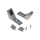 Kit repar. fixation poignee pour refrigerateur inox congelateur Liebherr 959018000
