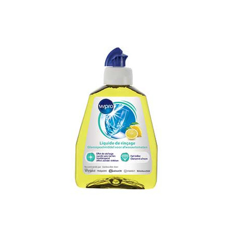 Liquide de rincage 250ml lave vaisselle Wpro 