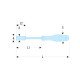 Cle a douille prot2 10mm Facom 74AT.10