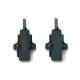 Jeu de 2 charbons type gauche 5x13x36 mm - cosses 4,8 mm Multi-marques