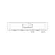 Bandeau noir esi551 pour lave-vaisselle Electrolux 14000398014