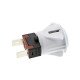 Interrupteur eclairage blanc unipolaire pour pour cuisiniere Electrolux 71X3392