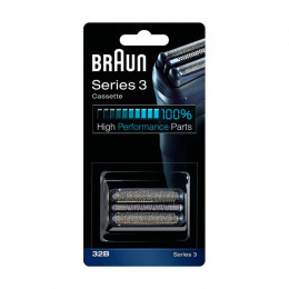 Cassette 32b noir serie 3 pour rasoir Braun 4210201115694 Cassette 32b noir serie 3 pour rasoir Braun 4210201115694