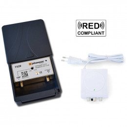 Kit preamplificateur 5g lte700 canaux 21 a 48 norme red Johansson KJ7329/2434 Kit preamplificateur 5g lte700 canaux 21 a 48 norme red Johansson KJ7329/2434