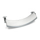 Poignee de porte lave-linge avec ergots - satin/inox 8022917012886