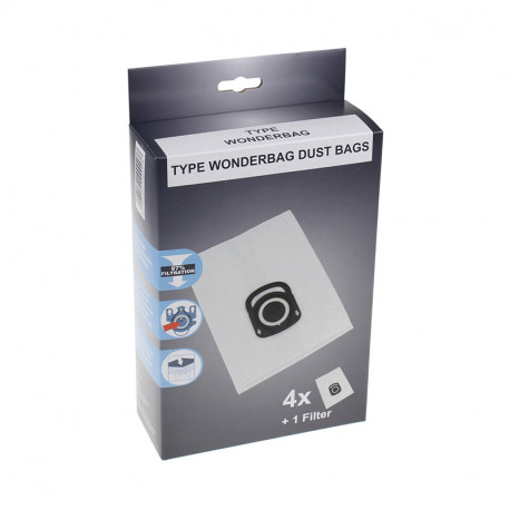 Sacs aspirateur hygiene+ boite de 4 sacs Fideale H416799