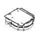 Turbine combo hob pour table de cuisson Aeg 14021074303