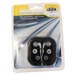 Ecouteurs Intra-Auriculaires Connectique Jack 3.5Mm Itc 1134