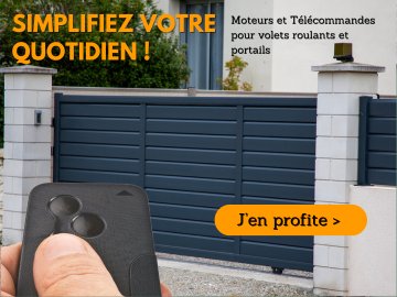 Moteurs et Télécommandes pour Volets et Portails